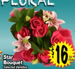 Superior Grocers Star Bouquet offer