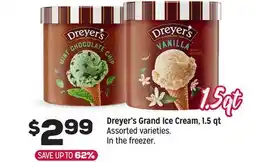 Grocery Outlet Dreyer's Grand Ice Cream offer