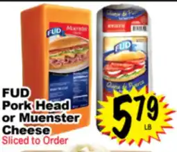 Superior Grocers FUD Pork Head or Muenster Cheese offer