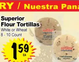 Superior Grocers Superior Flour Tortillas offer