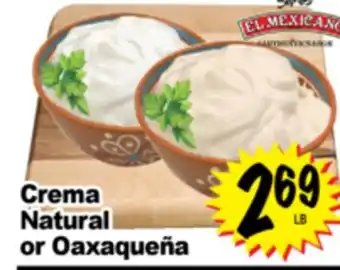 Superior Grocers El Mexicano Crema Natural or Oaxaqueña offer