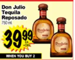 Superior Grocers Don Julio Tequila Reposado offer