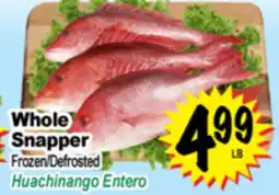 Superior Grocers Whole Snapper offer