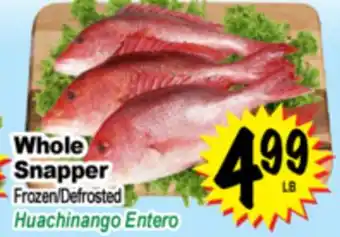 Superior Grocers Whole Snapper offer