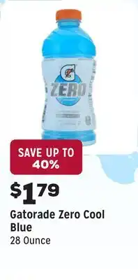 Grocery Outlet Zero Cool Blue offer