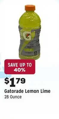 Grocery Outlet Lemon Lime offer