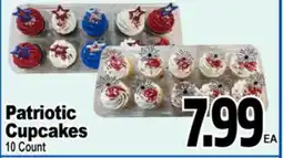Superior Grocers Patriotic Cupcakes offer