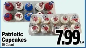 Superior Grocers Patriotic Cupcakes offer