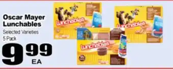 Superior Grocers Oscar Mayer Lunchables offer