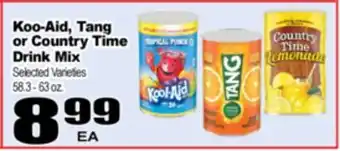 Superior Grocers Koo-Aid, Tang or Country Time or Country Time Drink Mix offer