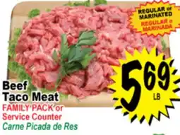 Superior Grocers Beef Taco Meat offer