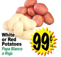 Superior Grocers White or Red Potatoes offer