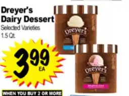 Superior Grocers Dreyer's Dairy Dessert offer