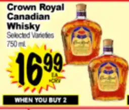 Superior Grocers Crown Royal Canadian Whisky offer