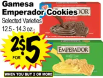 Superior Grocers Gamesa Emperador Cookies offer