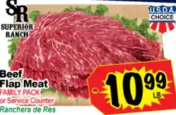 Superior Grocers Beef Flap Meat offer