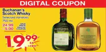 Superior Grocers Buchanan's Scotch Whisky offer