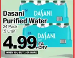 Superior Grocers Dasani Purified Water offer