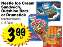 Superior Grocers Nestle Ice Cream Sandwich, Outshine Bars or Drumstick offer