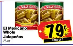 Superior Grocers El Mexicano Whole Whole Jalapeños offer