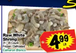 Superior Grocers Raw White Shrimp offer