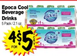 Superior Grocers Epoca Cool Beverage Drinks offer