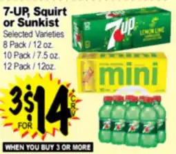 Superior Grocers 7-UP, Squirt or Sunkist offer