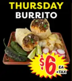 Superior Grocers BURRITO offer