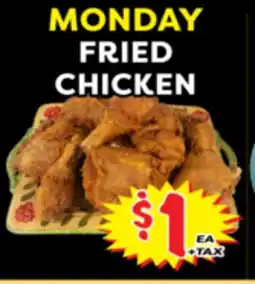 Superior Grocers MONDAY FRIED CHICKEN offer