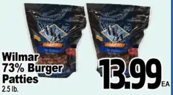 Superior Grocers Wilmar 73% Burger Patties offer