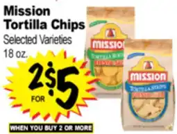 Superior Grocers Mission Tortilla Chips offer