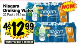 Superior Grocers Niagara Drinking Water offer