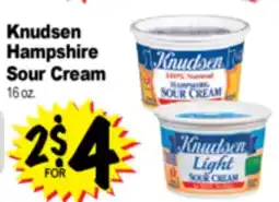 Superior Grocers Knudsen Hampshire Sour Cream offer