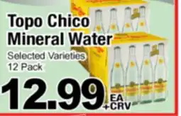 Superior Grocers Topo Chico Mineral Water offer