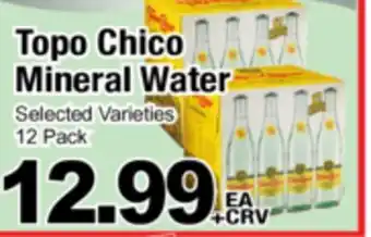 Superior Grocers Topo Chico Mineral Water offer