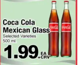 Superior Grocers Coca Cola Mexican Glass offer