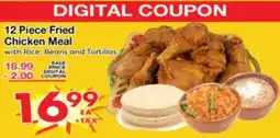 Superior Grocers 12 Piece Fried Chicken Meal offer