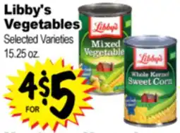 Superior Grocers Libby's Vegetables offer