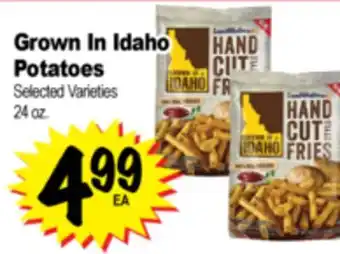 Superior Grocers Grown In Idaho Potatoes offer