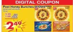 Superior Grocers Post Honey Bunches of Oats offer