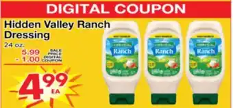 Superior Grocers Hidden Valley Ranch Dressing offer