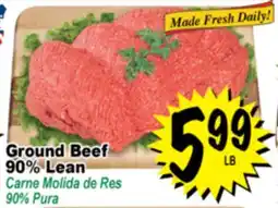 Superior Grocers Ground Beef 90% Lean offer