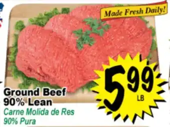 Superior Grocers Ground Beef 90% Lean offer