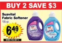 Superior Grocers Suavitel Fabric Softener offer