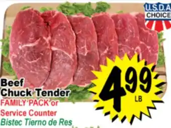 Superior Grocers Beef Chuck Tender offer