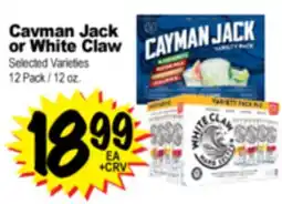 Superior Grocers Cayman Jack or White Claw offer