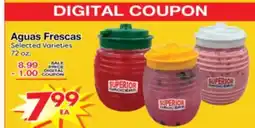 Superior Grocers Aguas Frescas offer