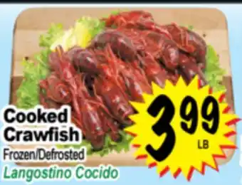 Superior Grocers Cooked Crawfish offer