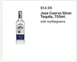 Walgreens Jose Cuervo Silver Tequila, 750ml offer