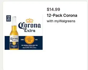 Walgreens 12-Pack Corona offer
